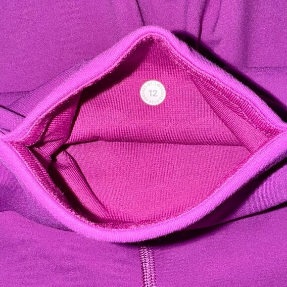 lululemon All The Right Places Crop II Workout Legging Regal Plum Purple Size 12 - Picture 9 of 12
